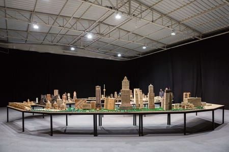 Artwork Title: Eating The City. Brasilia