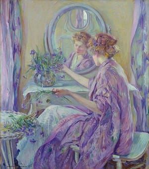 Artwork Title: The Violet Kimono