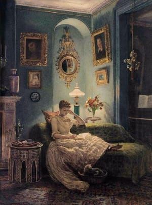 Artwork Title: An Evening at Home