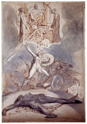 Artwork Title: Psychostasy (The Weighing of Souls)