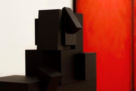 Artwork Title: Black Sculpture