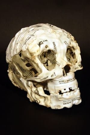 Artwork Title: Skull #8 (80's Metal)
