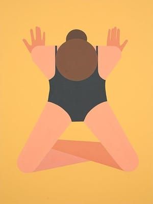 Artwork Title: Girl in Bathing Suit