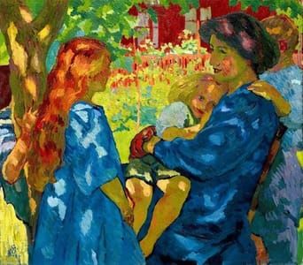 Artwork Title: Family Portrait Under the Elder Tree