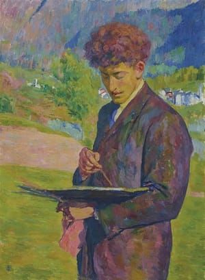 Artwork Title: Il pittore (Alberto Giacometti) (The Painter (Alberto Giacometti))