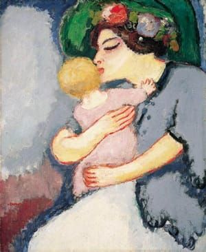 Artwork Title: Ma gosse et sa mère