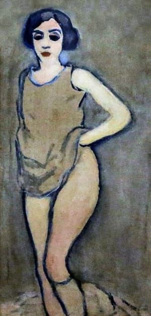 Artwork Title: Women in Shirt