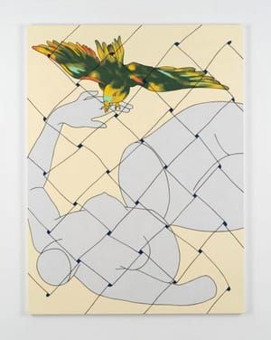 Artwork Title: Headless Woman with Parrot