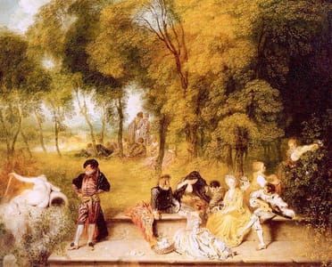 Artwork Title: Reunion en plein air
