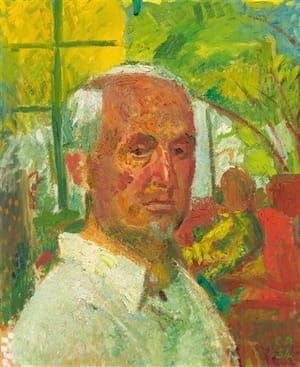 Artwork Title: Self Portrait in a Garden
