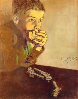 Artwork Title: Boy with Pistols