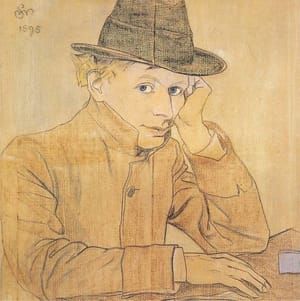 Artwork Title: Portrait of  Adolfa Nowaczyńskiego