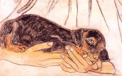 Artwork Title: Study of a Dog