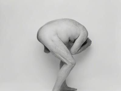 Artwork Title: Self Portrait, Crouched