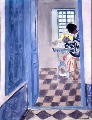 Artwork Title: Intérieur à Sidi Bou Saïd