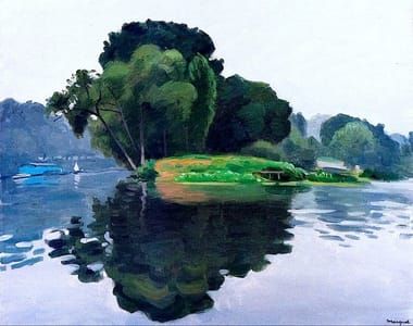 Artwork Title: L'Ille, Poissy