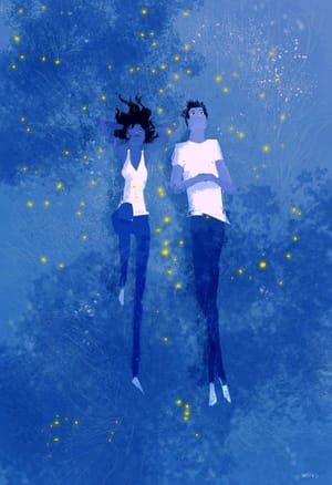 Artwork Title: Blue Grass and Fireflies