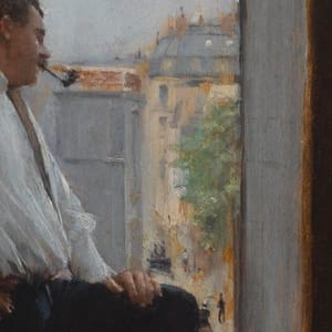 Artwork Title: In the Studio