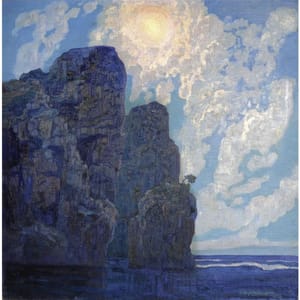 Artwork Title: Nocturno, Cala Murta (Nocturne, Cal Murta)