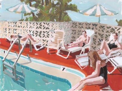 Artwork Title: Pool study