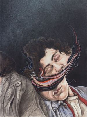 Artwork Title: Hold Still Mixed Media