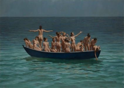 Artwork Title: Boat Fourteen