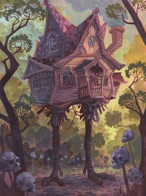 Artwork Title: The Chicken-Leg Hut