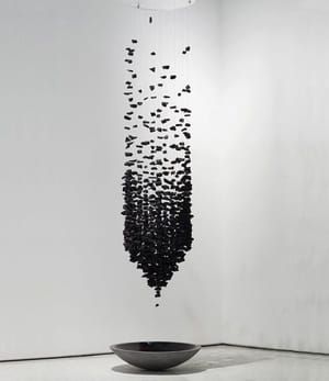Artwork Title: Charcoals Falling