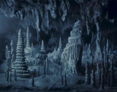 Artwork Title: Grotto at Night