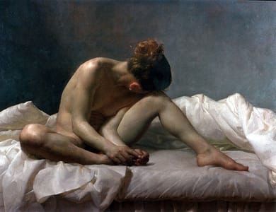 Artwork Title: Seated Nude