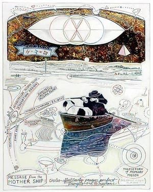 Artwork Title: Message from the Mothership
