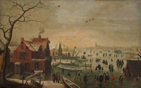Artwork Title: Ice Skating