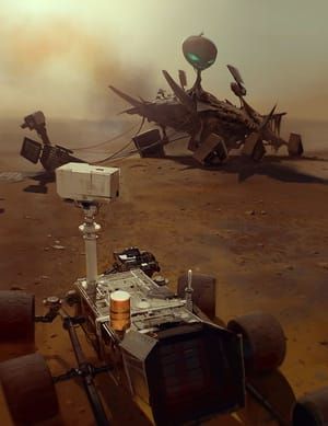 Artwork Title: Mars 13