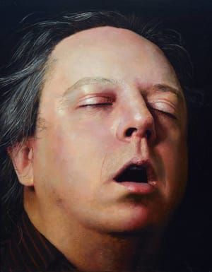 Artwork Title: Self Portrait in Meditation