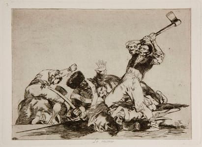 Artwork Title: Los Desastres de la Guerra - No. 03 - Lo mismo