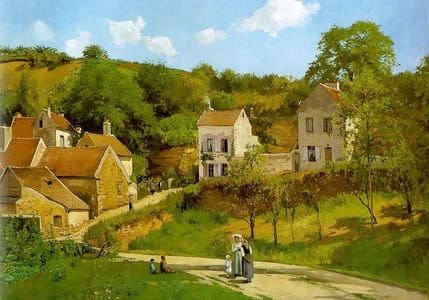 Artwork Title: The Hermitage At Pontoise