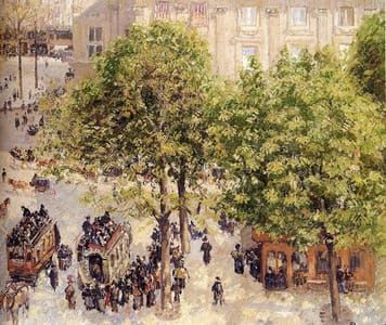 Artwork Title: Place Du Theatre Francais