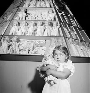 Artwork Title: Girl With Dolls