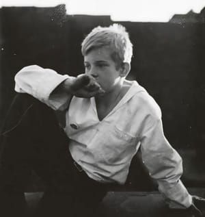 Artwork Title: Shoe Shine Boy, Portrait Of Mickey