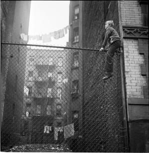 Artwork Title: Shoe Shine Boys (On Fence)