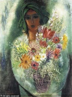 Artwork Title: Boy with bouquet