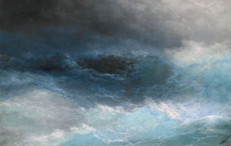Artwork Title: Stormy Sea