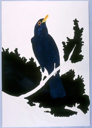 Artwork Title: Blackbird