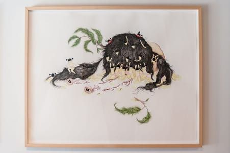 Artwork Title: Girls Playing (Head)