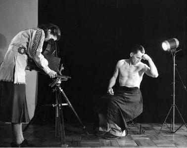 Artwork Title: Virna Haffer Photographing her Husband