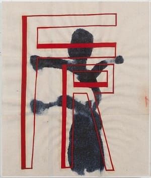 Artwork Title: FR (red)