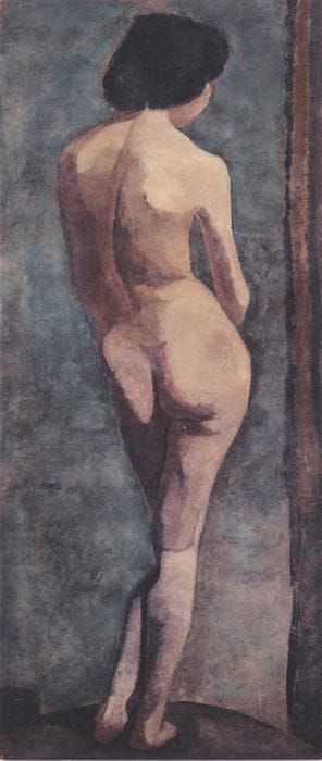 Artwork Title: Standing Female Nude