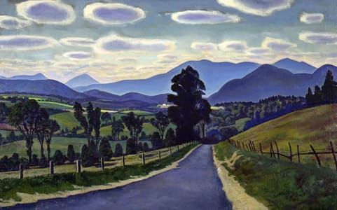 Artwork Title: Mountain Roads