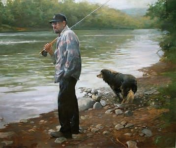 Artwork Title: Near the Shenandoah