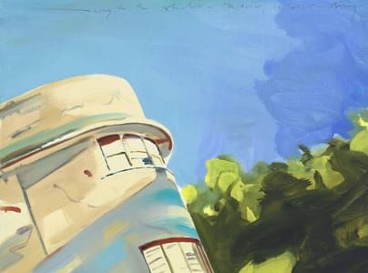 Artwork Title: Way to the studio